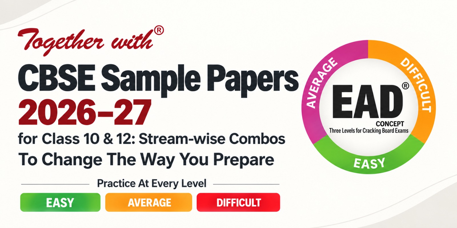 CBSE Sample Papers EAD 2026–27 for Class 10 & 12: Stream-wise Combos To Change The Way You Prepare